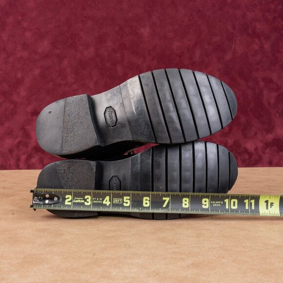 rag&bone Women Black Leather Lace-up Vibram Sole Ankle Combat sz 7US EUR37 - Picture 5 of 8